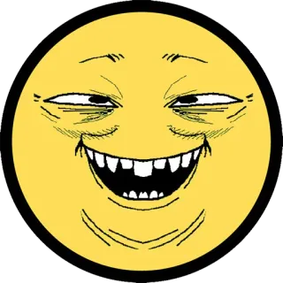 π b52f1ad0 emoji, smiley, meme, funny, cartoon, face, expression telegram sticker