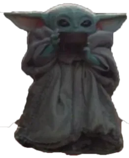 🥫 2ba08dd1 Grogu The Mandalorian Grogu, Baby Yoda, The Mandalorian, Star Wars, cute, alien, fictional character telegram sticker