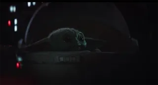 😯 48e99664 Grogu The Mandalorian Grogu, Baby Yoda, The Mandalorian, Star Wars, cute, space, infant telegram sticker