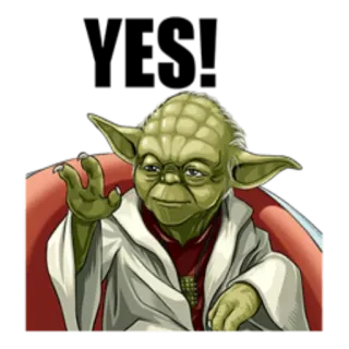 Yoda @StikerDi telegram stickers