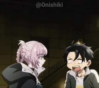 🤬 3e1ba3b2 @Onishiki Anime, Personage, Kunst, Cartoon telegram sticker