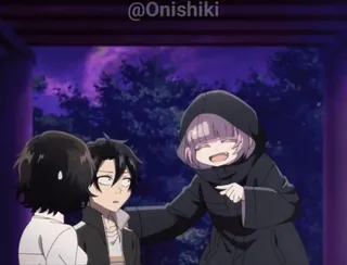 😆 d95e1926 @Onishiki Anime, Personage, Illustratie telegram sticker