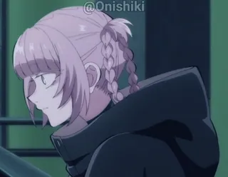 😊 e0a86dc4 @Onishiki Anime, Cartoon, Meisje, Portret telegram sticker