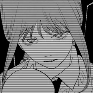 🌟 7d178391 Makima Chainsaw Man Anime, Manga, Chainsaw Man, Makima, Dunkle Augen whatsapp sticker