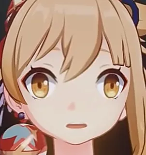 🎇 0bf6b3a3 Yoimiya Genshin Impact yoimiya, genshin impact, anime, personagem, videogame whatsapp sticker