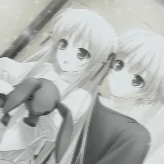 🤍 afbf8428 Anime, Koppel, Schattig, Kawaii, Vriendschap, Esthetisch telegram sticker