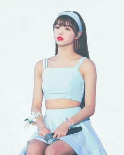 ✨ 7f00bcc5 vrouw, idool, schattig, meisje, kpop, aziatisch telegram sticker