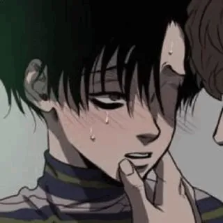 ➖ b65086d6 Sangwoo Killing Stalking Killing Stalking, Sangwoo, Manhwa, Horror, Missbrauch, Manga telegram sticker