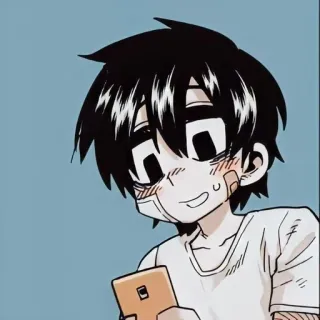 🖤 6e3a10d9 Anime, Manga, Con trai, Băng dán, Điện thoại thông minh telegram sticker