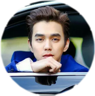 🙂 75d89abb uomo, ritratto, attore, celebrità, viso, coreano telegram sticker