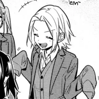 💭 3daeee2b em~ 动漫, 漫画, 卡通, 微笑, 快乐, 角色 telegram sticker