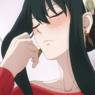 😼 0496f613 Yor Forger Spy x Family 애니메이션, 요르 포저, 스파이 패밀리, 만화 telegram sticker