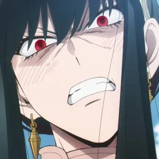 🤬 0e806e0e Yor Forger Spy x Family 애니메이션, 스파이 패밀리, 요르 포저, 만화, 화난, 여자 telegram sticker