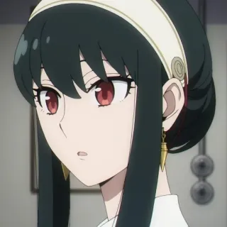 😯 57bfa0cd Yor Forger Spy x Family 애니메이션, 요르, 포저, 스파이 패밀리 telegram sticker