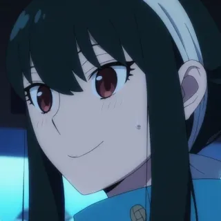 😊 66919ec3 Yor Forger Spy x Family 애니메이션, 스파이 패밀리, 요르 포저, 만화, 캐릭터 telegram sticker