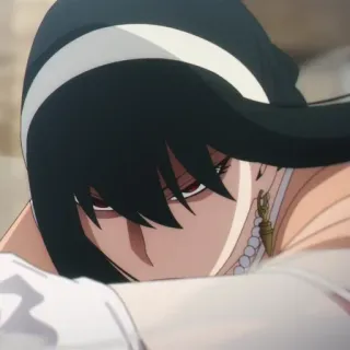 😱 d1131818 Yor Forger Spy x Family 애니메이션, 요르 포저, 스파이 패밀리, 만화 telegram sticker