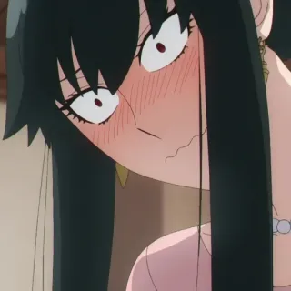 😧 d9170ef7 Yor Forger Spy × Family 애니메이션, 요르 포저, 스파이 패밀리, 만화 telegram sticker