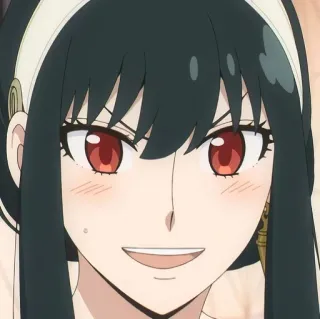 🙂 04bb1952 Yor Forger Spy x Family Anime, Yor, Forger, Spy x Family, Hoạt hình, Phụ nữ, Nhân vật telegram sticker