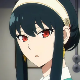 🙂 090be14c Yor Forger Spy x Family Anime, Yor Forger, Spy x Family, Nhân vật, Hoạt hình telegram sticker