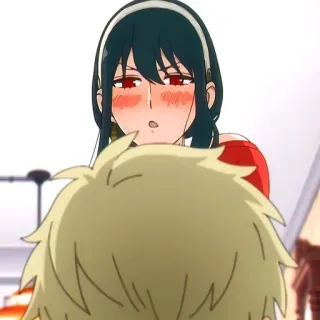 🙂 0ee5e005 Yor Forger Spy x Family Anime, Yor Forger, Spy x Family, Hoạt hình, Hài hước, Dễ thương telegram sticker