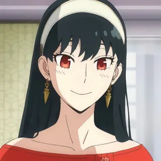 🙂 2c1c9744 Yor Forger Spy × Family Anime, Yor, Forger, Spy x Family, Hoạt hình, Phụ nữ, Nhân vật telegram sticker