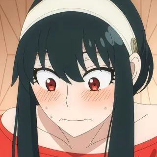 🙂 2fdee3de Yor Forger Spy x Family Anime, Yor Forger, Spy x Family, Hoạt hình, Hài hước, Sốc telegram sticker