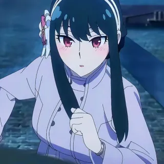 🙂 48d0a904 Yor Forger Spy x Family Anime, Yor Forger, Spy x Family, Phim hoạt hình, Phụ nữ, Nhân vật telegram sticker