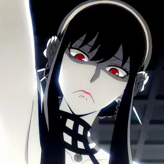 🙂 519988d2 Yor Forger Spy x Family Anime, Yor Forger, Spy x Family, Nhân vật, Phụ nữ telegram sticker