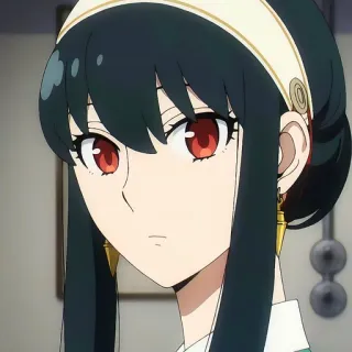 🙂 71cf1f0e Yor Forger Spy x Family Anime, Yor Forger, Spy x Family, Nhân vật, Phụ nữ telegram sticker