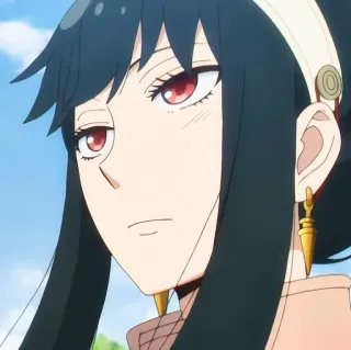 🙂 7cb339ab Yor Forger Spy x Family Anime, Yor Forger, Spy x Family, Nhân vật, Phụ nữ telegram sticker