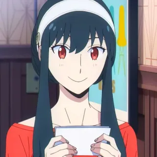 🙂 7f025395 Yor Forger Spy x Family Anime, Yor Forger, Spy x Family, Nhân vật, Phụ nữ telegram sticker