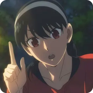 🙂 93778a27 Yor Forger Spy x Family Anime, Yor Forger, Spy x Family, Phụ nữ, Hoạt hình telegram sticker