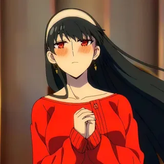 🙂 a066aed0 Yor Forger Spy x Family Anime, Yor Forger, Spy x Family, Phụ nữ, Hoạt hình telegram sticker