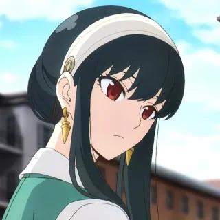 🙂 be7bdd26 Yor Forger Spy x Family Anime, Yor, Spy x Family, Yor Forger, Phim hoạt hình, Nhân vật telegram sticker