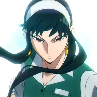 🙂 c6888c1a Yor Forger Spy x Family Anime, Yor Forger, Spy x Family, Hoạt hình, Chân dung, Nhân vật telegram sticker