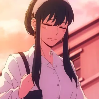 🙂 ee5a8287 Yor Forger Spy x Family Anime, Yor Forger, Spy x Family, Nhân vật, Phụ nữ, Hoạt hình telegram sticker