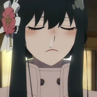 💄 12ef8a99 Yor Forger Spy x Family yor forger, spy x family, anime, woman, character, cartoon whatsapp sticker