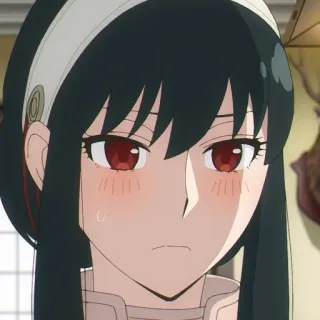 💄 143fad80 Yor Forger Spy x Family anime, spy x family, yor forger, cartoon, character, woman whatsapp sticker