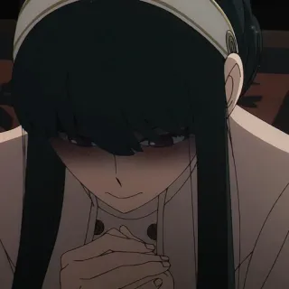 💄 25c6680c Yor Forger Spy x Family anime, yor forger, spy x family, cartoon, woman whatsapp sticker