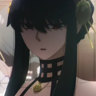 💄 6c2151d9 Yor Forger Spy x Family yor forger, spy x family, anime, character, cartoon whatsapp sticker