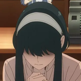 💄 6f470cb2 Yor Forger Spy x Family anime, spy x family, yor forger, cartoon, woman whatsapp sticker