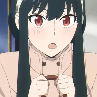 💄 950f2837 Yor Forger Spy x Family anime, spy x family, yor forger, cartoon, character, fanart whatsapp sticker