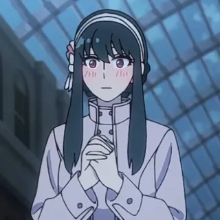 🐈‍⬛️ f405c247 Yor Forger Spy x Family anime, Spy x Family, Yor Forger, character, cartoon whatsapp sticker