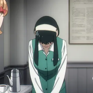 💄 fe8882e5 Yor Forger Spy x Family anime, spy x family, yor forger, cartoon, female, character whatsapp sticker