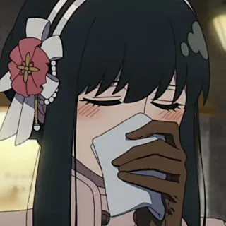 🗡 0707a0ae Yor Forger Spy x Family anime, Spy x Family, Yor Forger, desenho animado, mulher telegram sticker