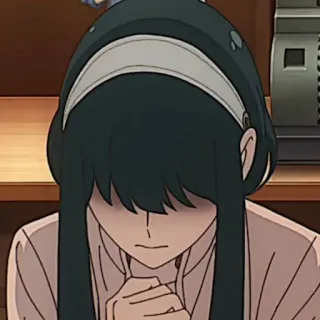 🗡 115368c2 Yor Forger Spy × Family Anime, Spy × Family, Yor Forger, Desenho animado, Ilustração, Personagem telegram sticker