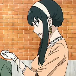 🗡 201d5993 Yor Forger Spy x Family yor forger, spy x family, anime, desenho animado, personagem telegram sticker