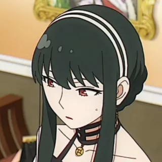 🗡 69f3f69a Yor Forger Spy x Family Anime, Spy x Family, Yor Forger, Yor Briar, Personagem, Mulher telegram sticker