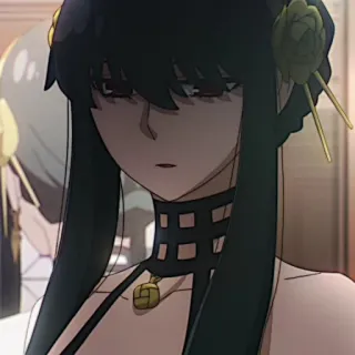 🗡 6ad1360e Yor Forger Spy x Family Anime, Yor Forger, Spy x Family, Personagem, Mulher, Desenho animado telegram sticker