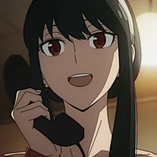 🗡 6ad3ab3b Yor Forger Spy x Family Anime, Spy x Family, Yor, Yor Forger, Personagem, Desenho animado telegram sticker